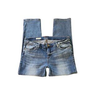 Kut from the Kloth High-Rise Ankle Straight Leg Jeans